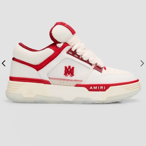 Amiri MA-1 Mesh Bi Color High Top Sneakers - Picture 6 of 9